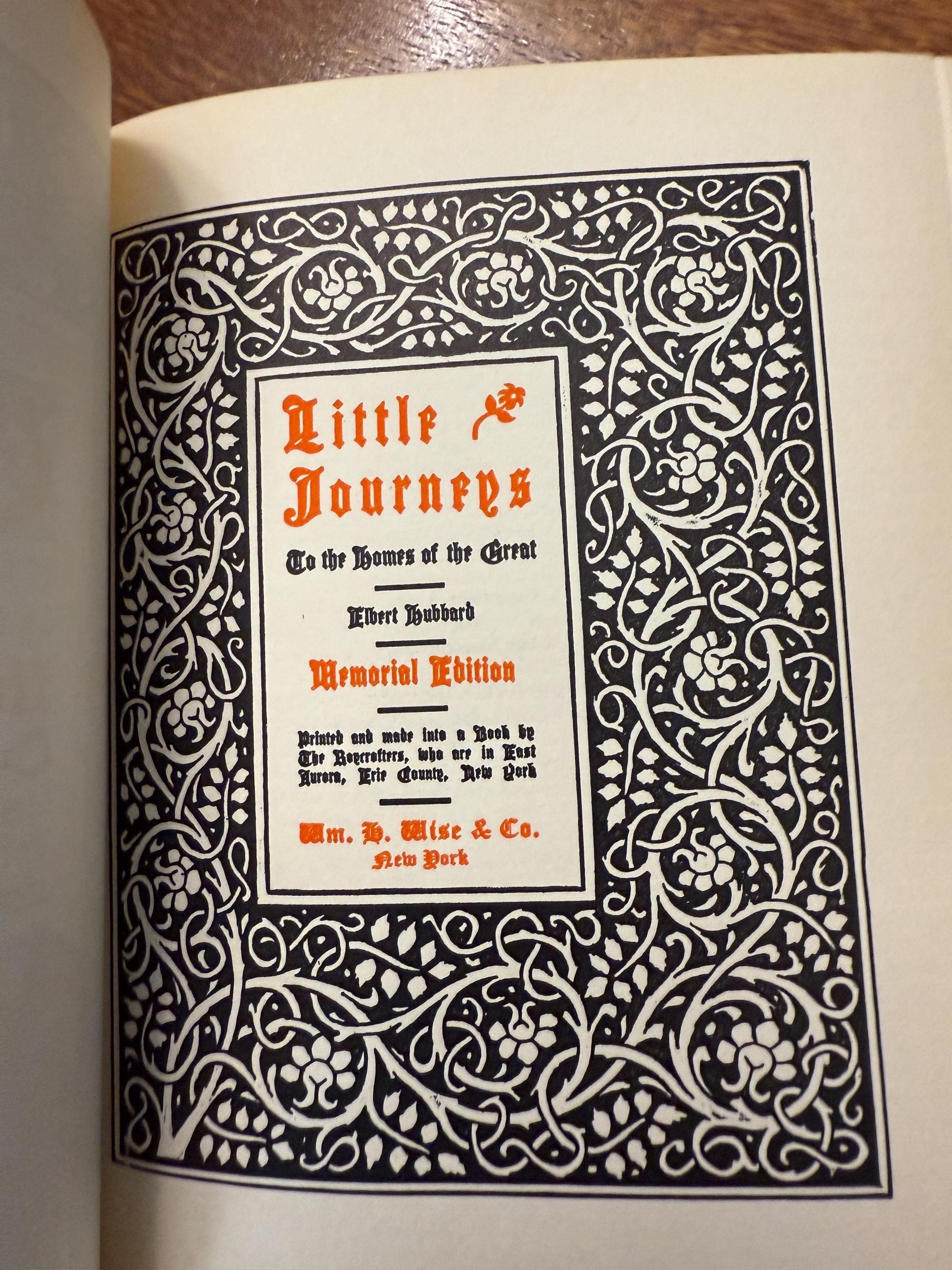 1928 Little Journeys Memorial Edition by Elbert Hubbard – Almost Complete Set 12/14 (Missing Vol. 7, 8) book set