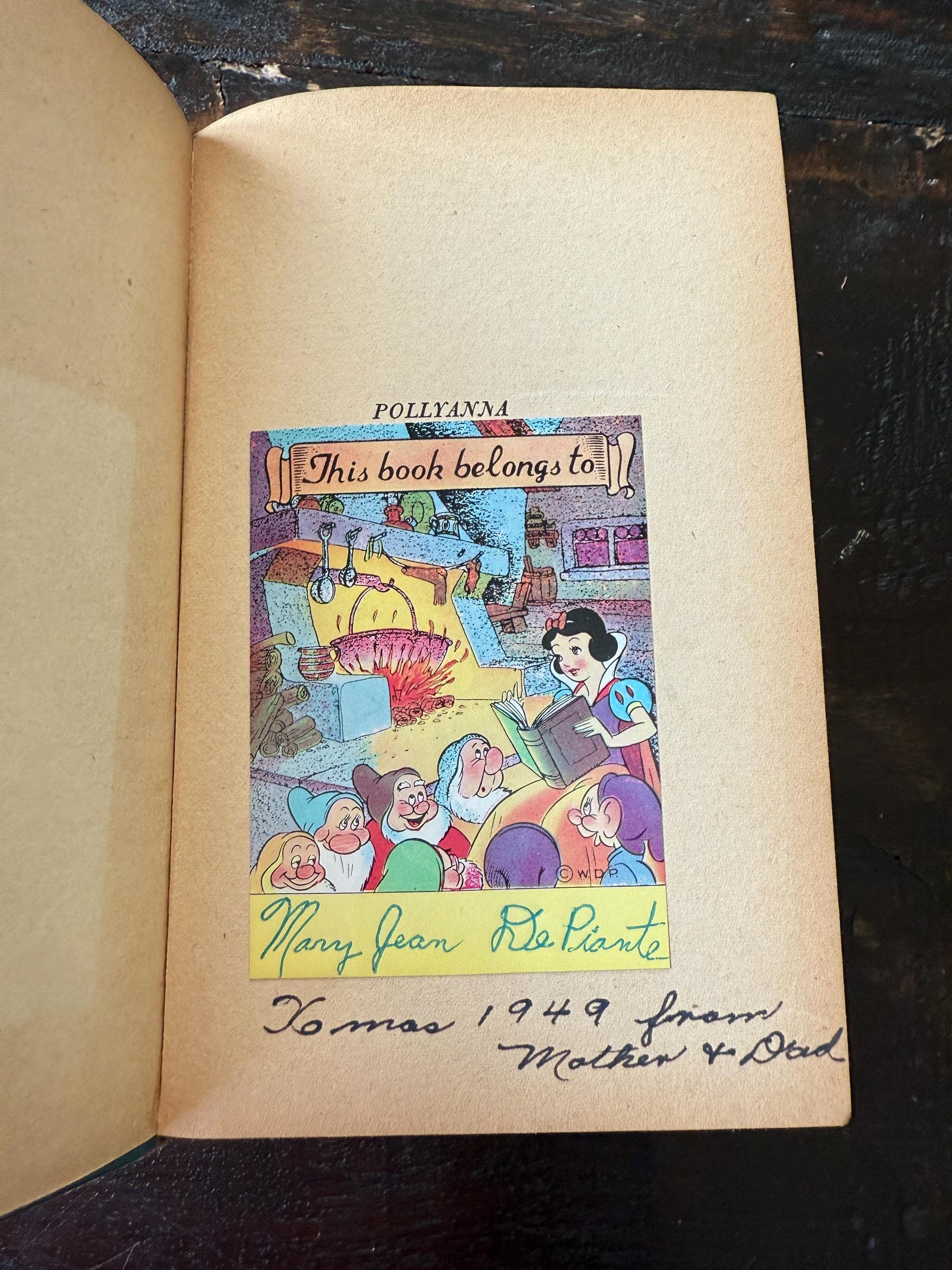 1946 Pollyanna by Eleanor H. Porter – Grosset & Dunlap – Vintage Classic Girls Book – Blue Hardcover