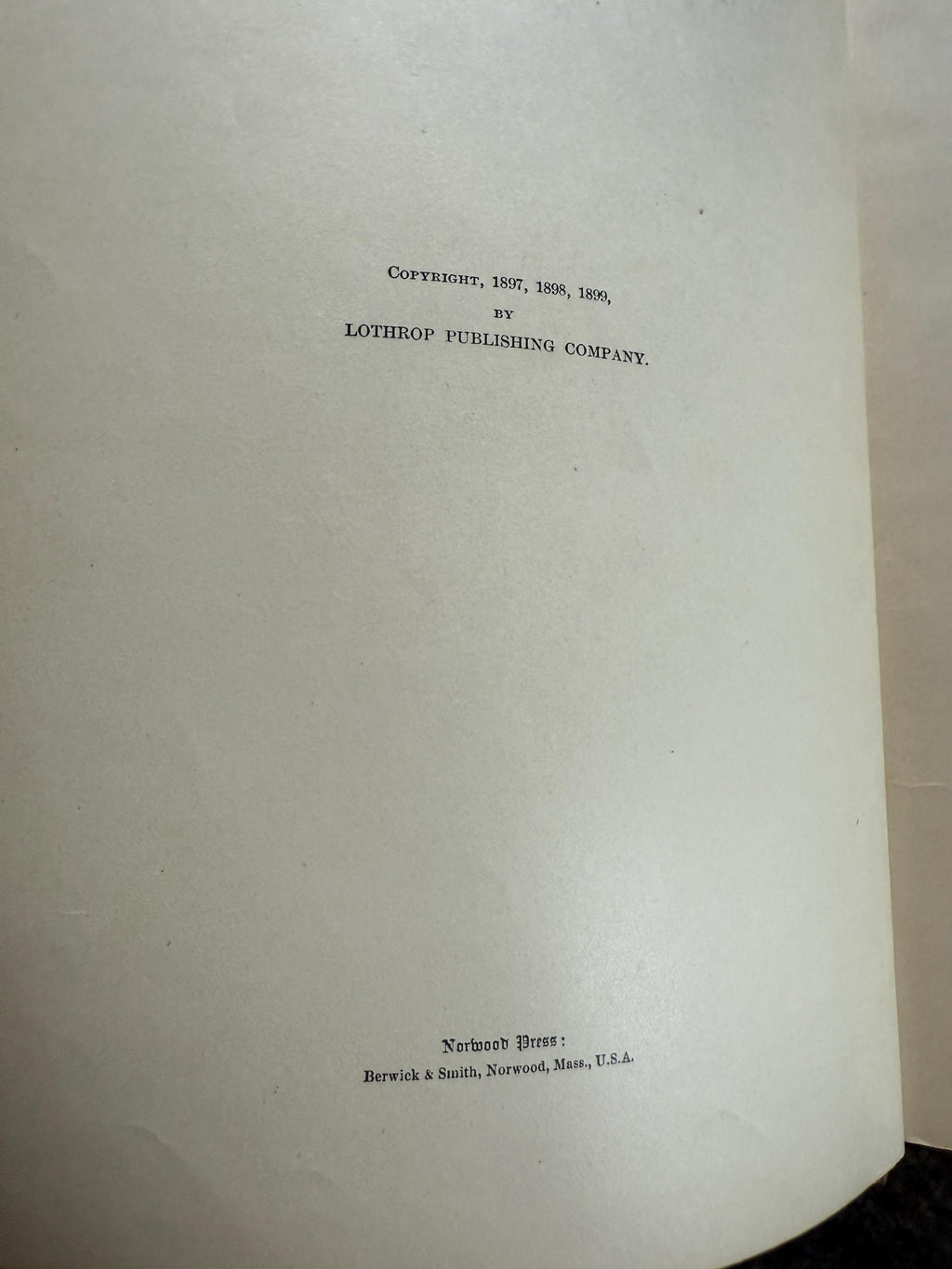 Antique 1899 Illustrated Wide Awake Story Book for Our Boys and Girls – Lothrop Publishing Co., Boston