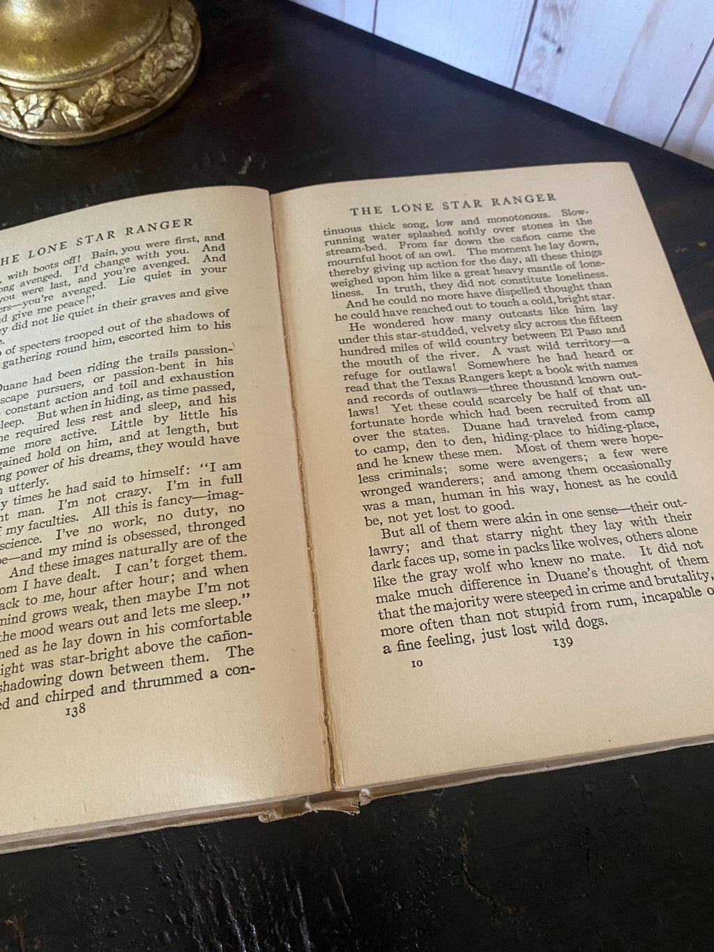 1915 - Second Edition - Zane Grey-  The Lone Star Ranger - Hardcover