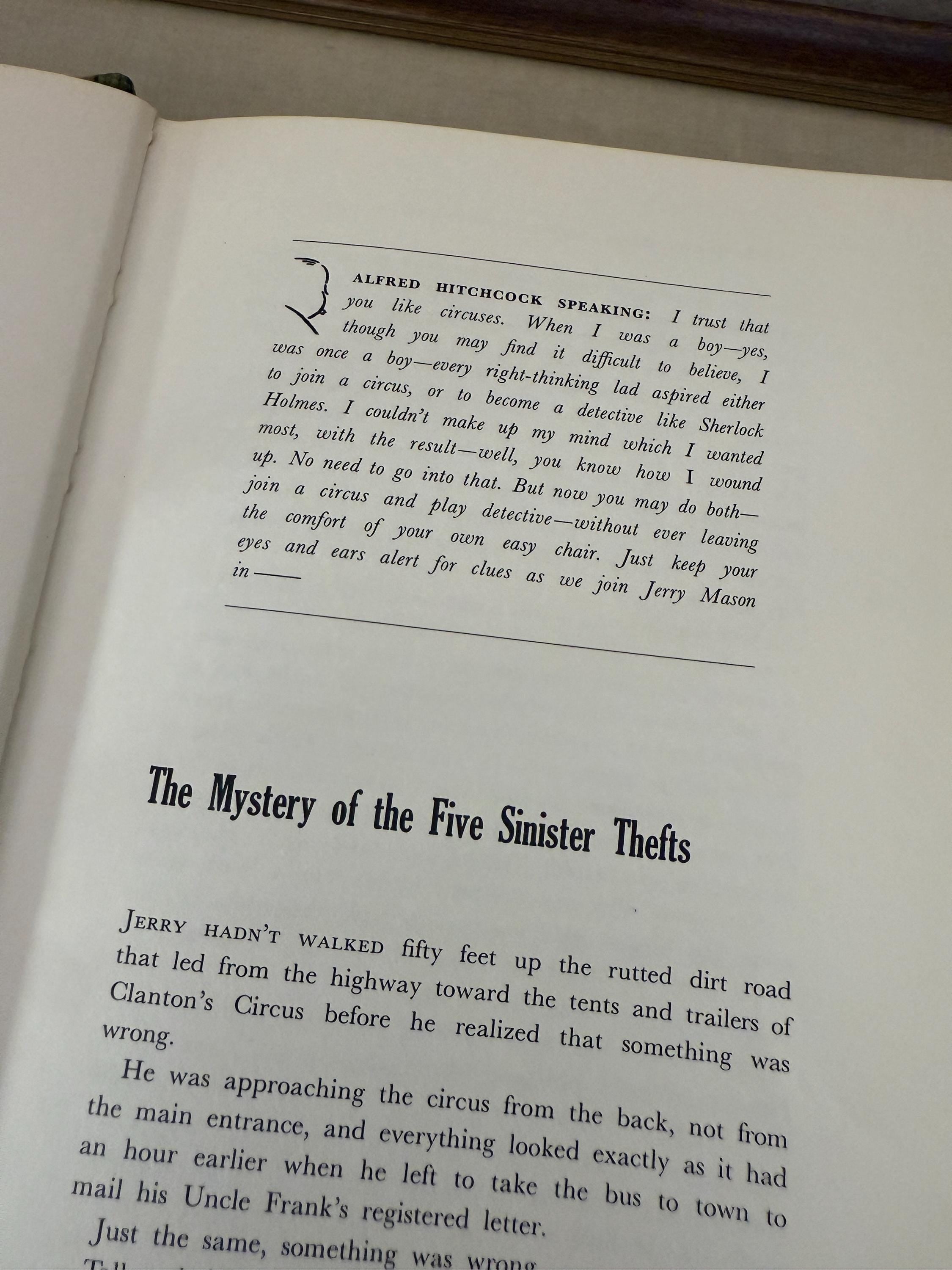1963 Alfred Hitchcock’s Solve-Them-Yourself Mysteries | Illustrated Hardcover | Random House
