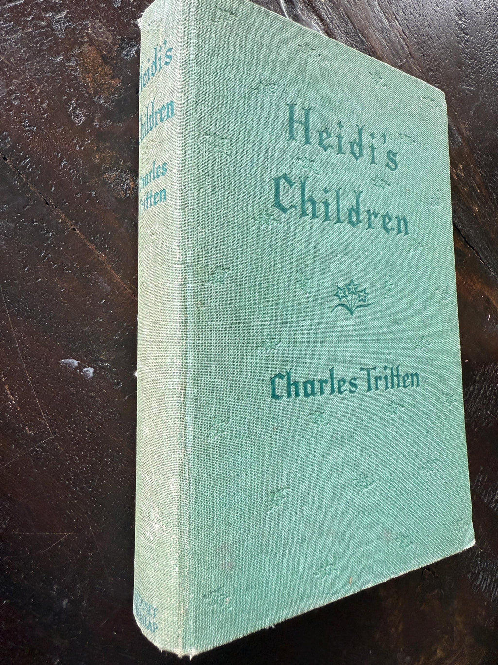 1939 Heidi’s Children by Charles Tritten – Vintage Sequel to Heidi – Embossed Green Cover