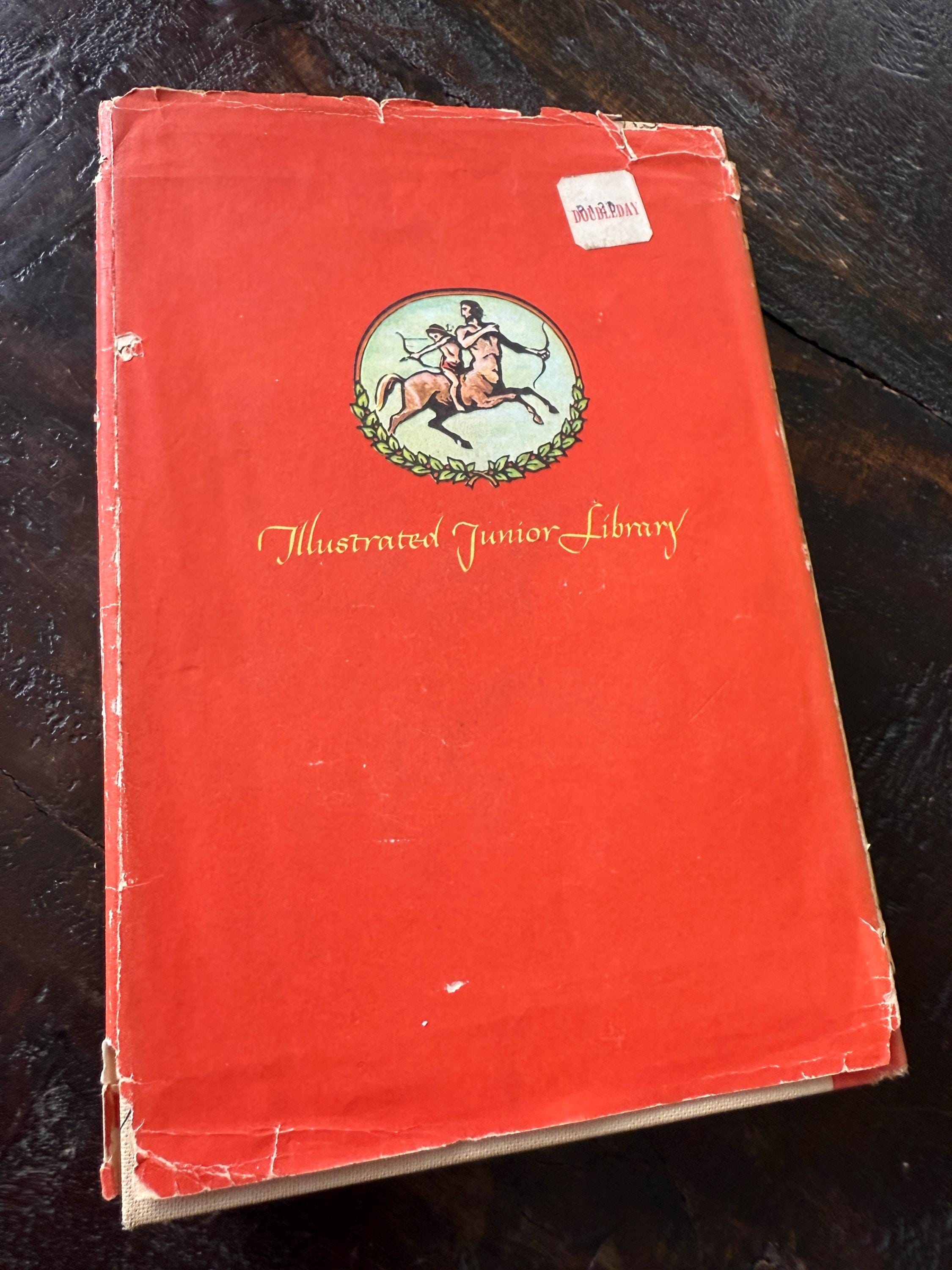 Vintage 1949 Aesop’s Fables Illustrated Junior Library Book – Illustrated by Fritz Kredel