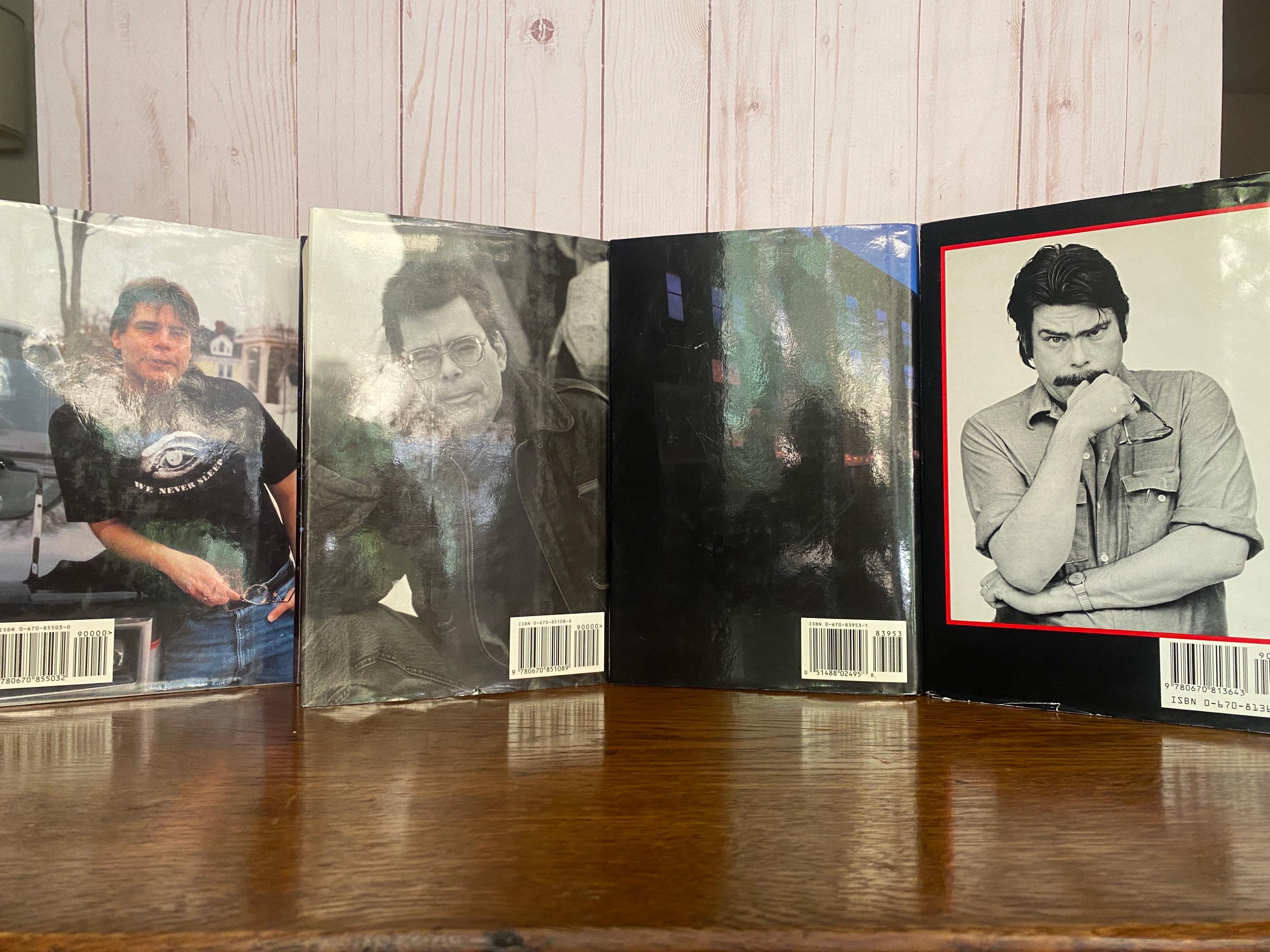 Second Edition Stephen King Books - Misery, Needful Things, Nightmares & Dreamscapes, Insomnia - Hardcover with Dust Jackets