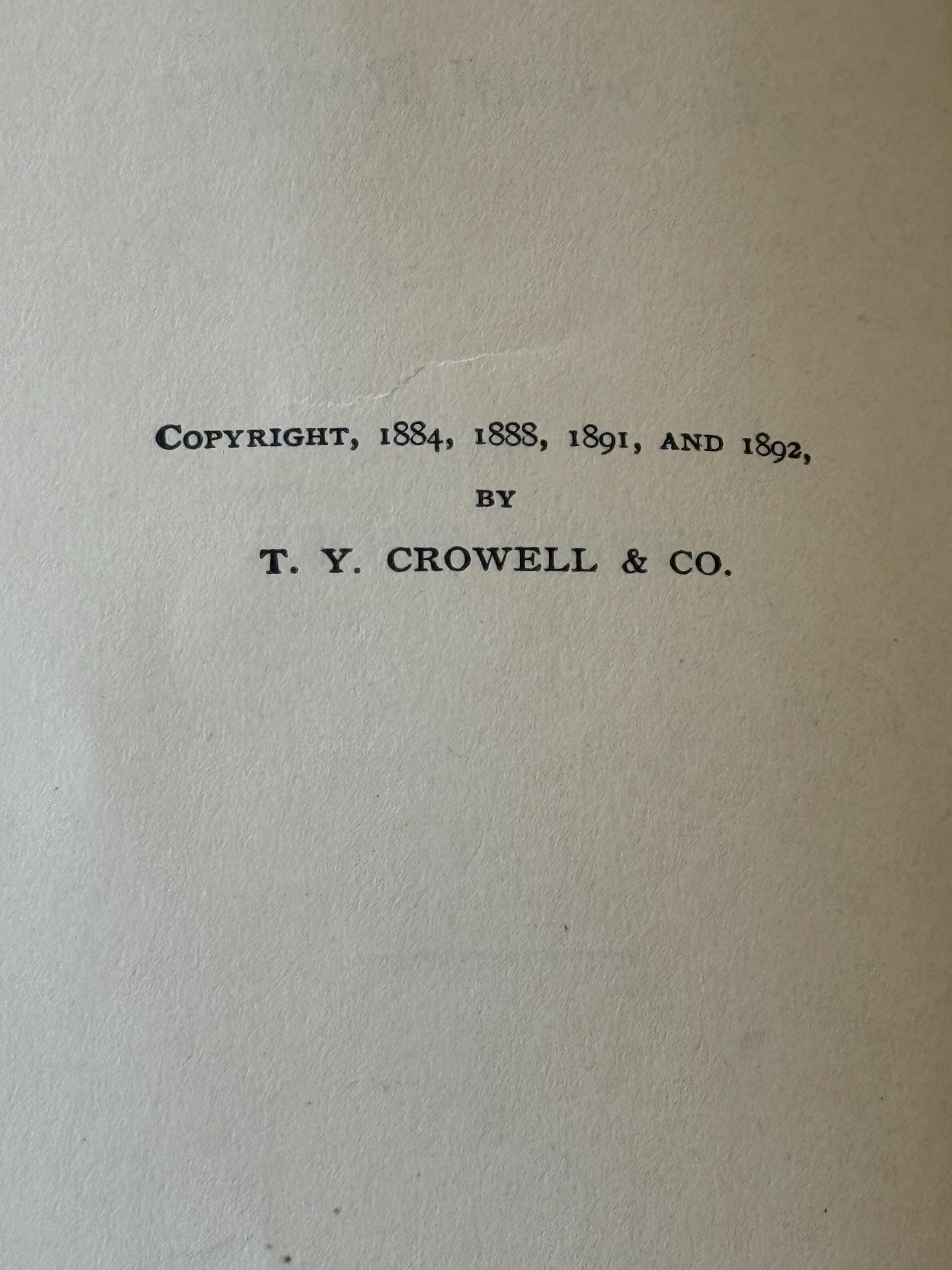 Lalla Rookh by Thomas Moore – 1892 Antique Hardcover – Thomas Y. Crowell and Co. – Illustrated & Inscribed – Ornate Victorian Edition