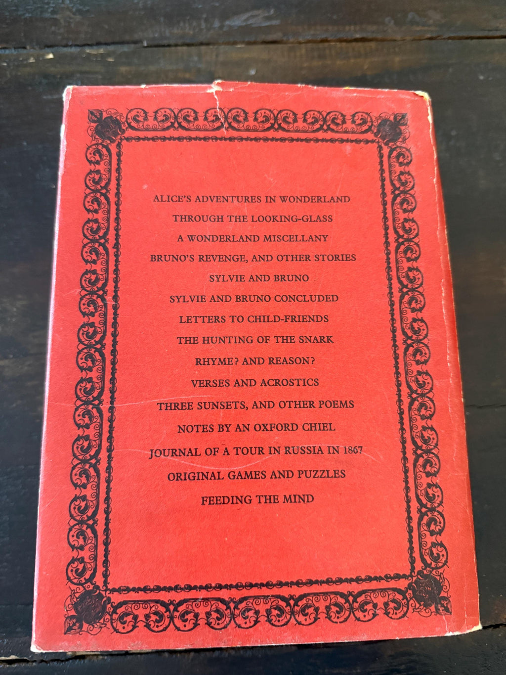 The Works of Lewis Carroll – 1968 Edition – Spring Books – Hardcover with Dust Jacket – Complete Alice Stories + More –