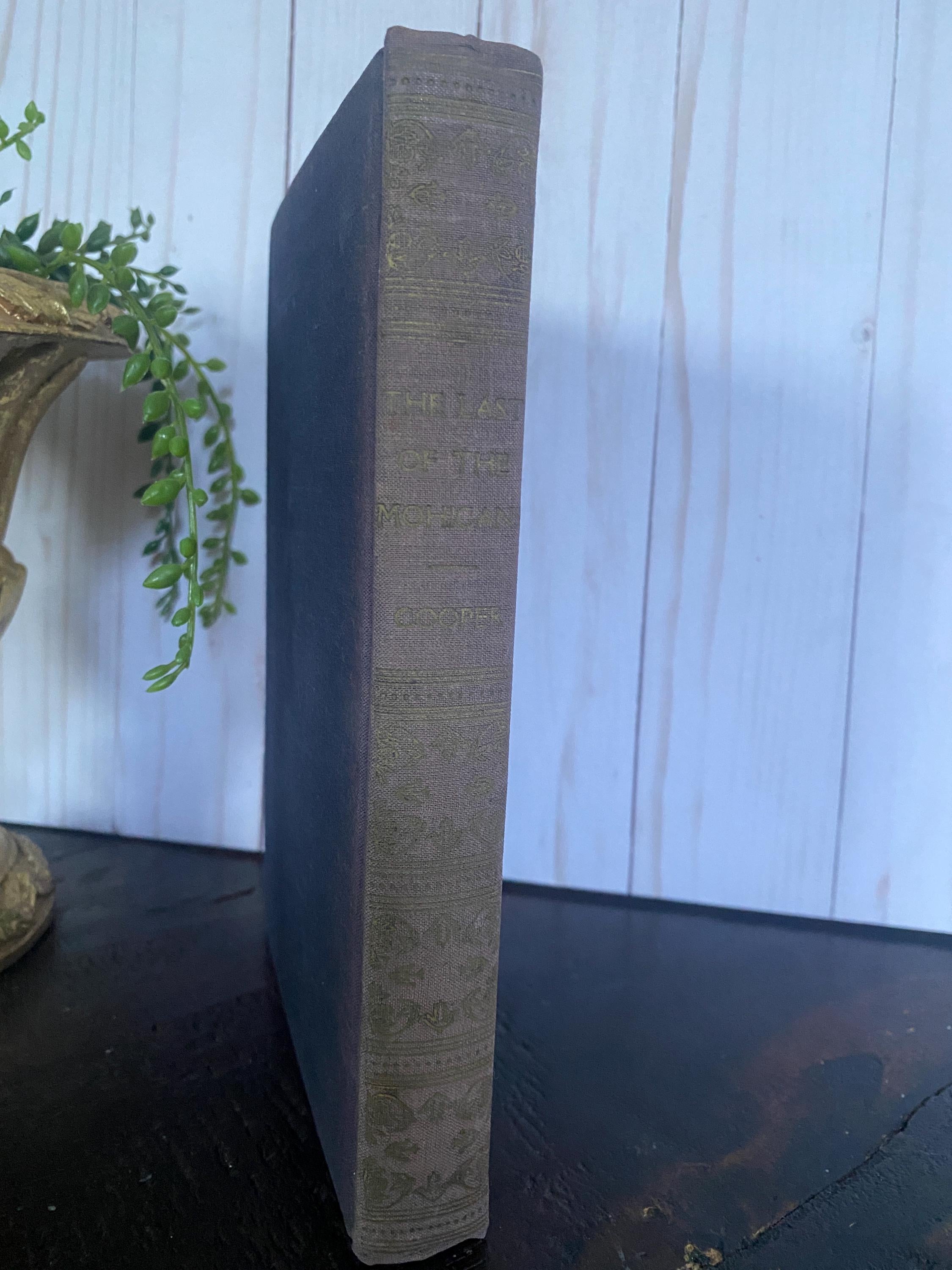 1940 The Last of the Mohicans - James Fenimore Cooper - Published The Book League of America